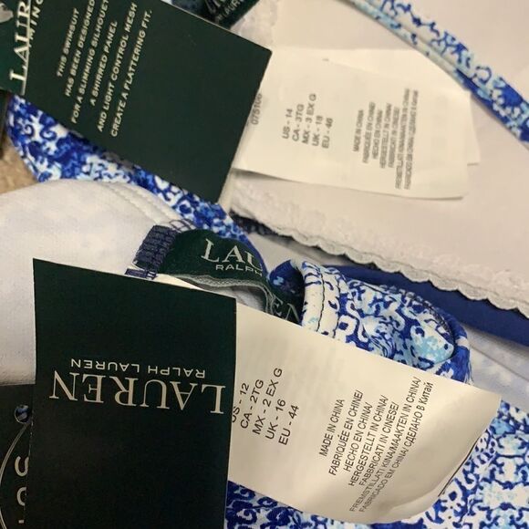 Lauren Ralph Lauren twist tankini set. - Picture 15 of 15